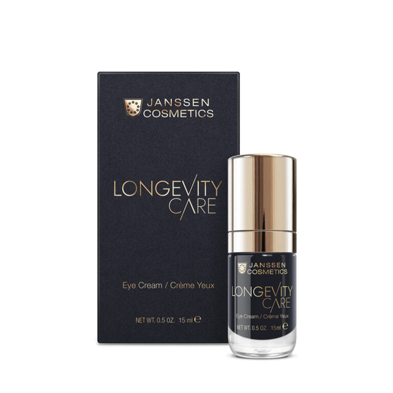 Yhdistelmätuotteet (3 kpl): LONGEVITY CARE – Cream 50ml ja LONGEVITY CARE – Eye Cream 15ml sekä LONGEVITY CARE – Serum 30ml