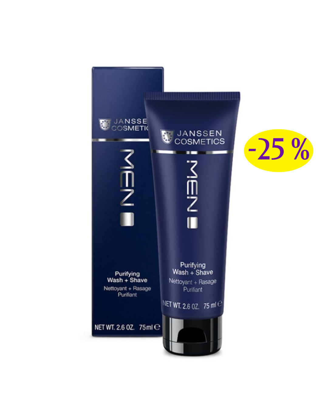 Purifying Wash + Shave 75ml