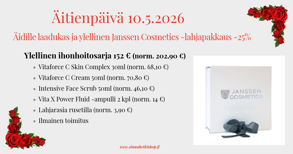Ylellinen ihonhoitosarja -lahjapakkaus